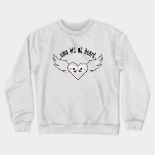 Emo Kid At Heart Crewneck Sweatshirt